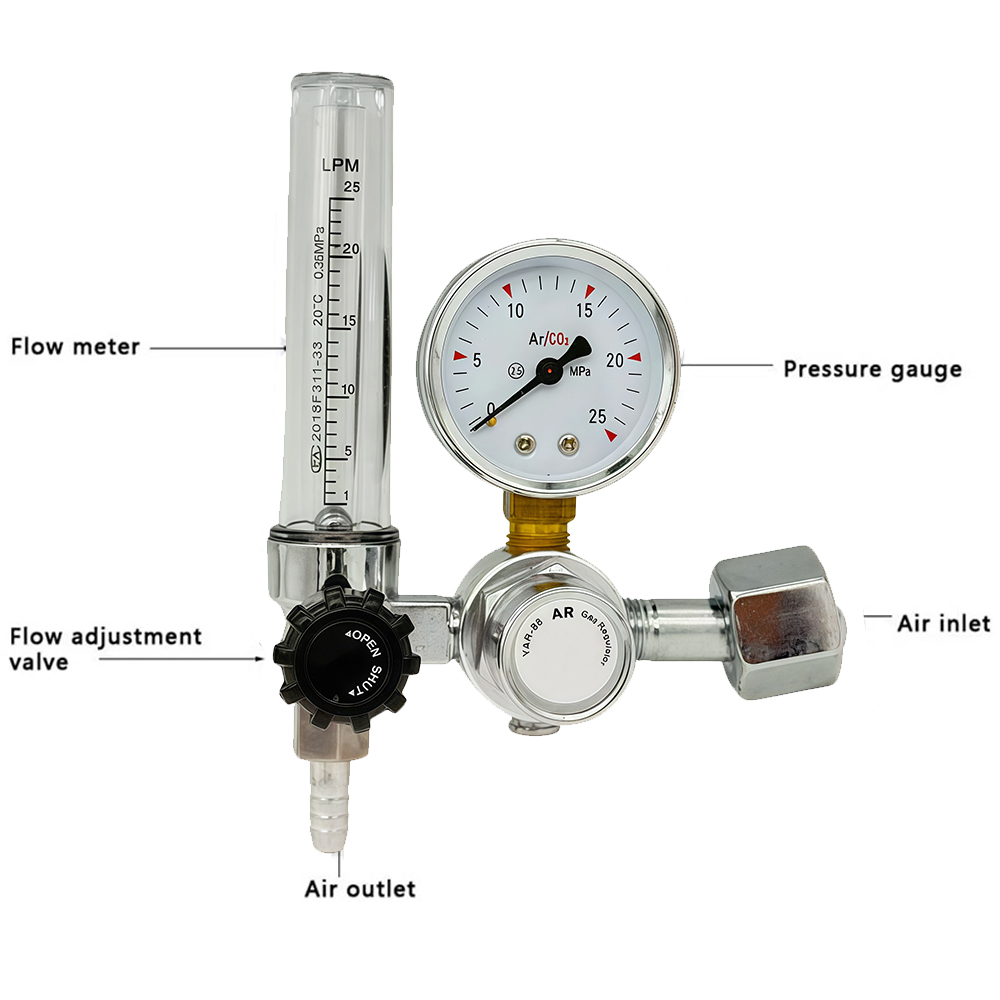 2025 NEW 0-25Mpa Argon Regulat - Seam Gauge Metal ulasan dan harga