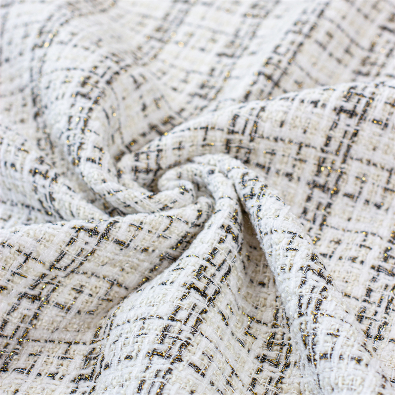 New Tweed Woolen Fabric Autumn - Textile And Sewing Materials ulasan dan harga
