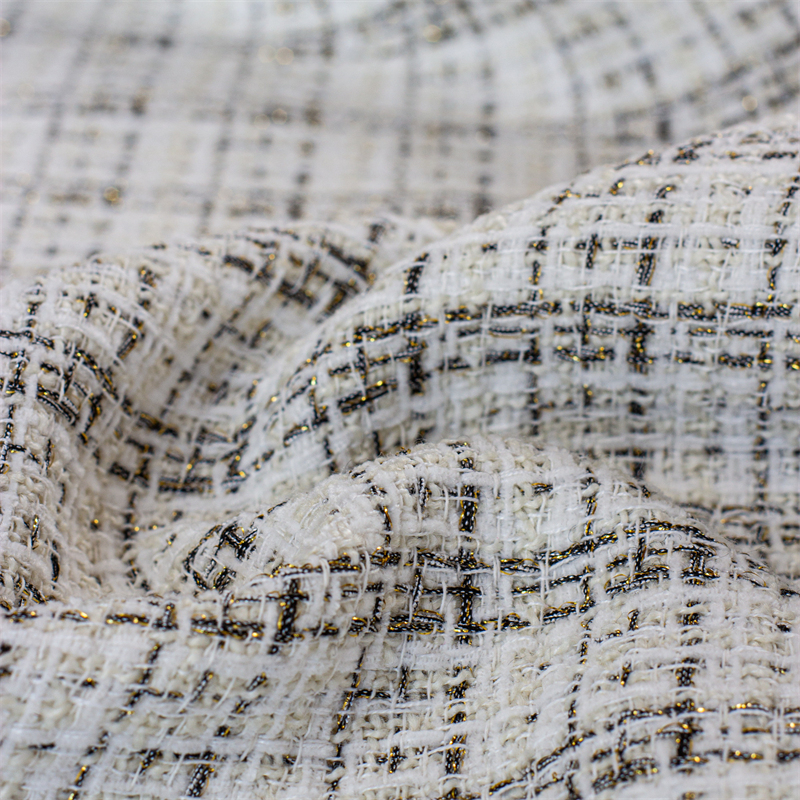 New Tweed Woolen Fabric Autumn - Textile And Sewing Materials ulasan dan harga
