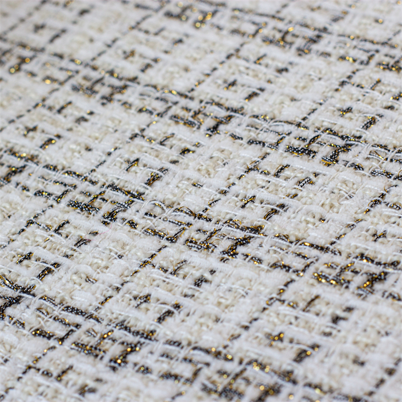 New Tweed Woolen Fabric Autumn - Textile And Sewing Materials ulasan dan harga