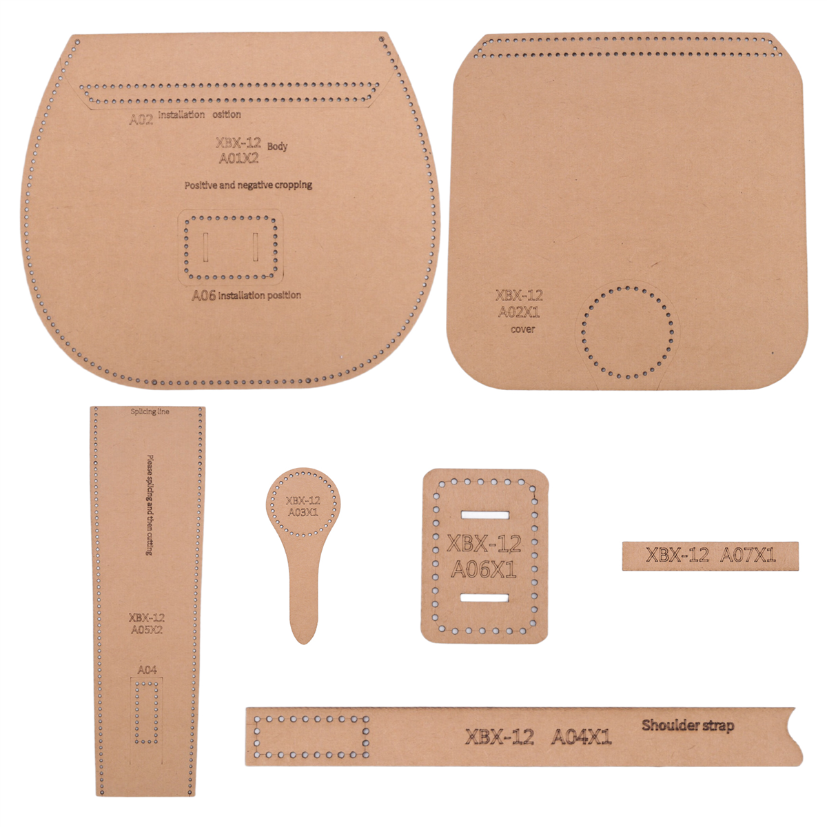 A06K DIY Leather Tool Kit Kraf - Sewing Kit ulasan dan harga