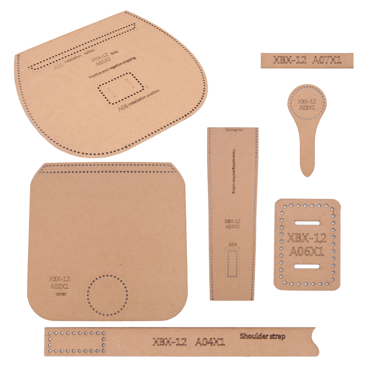 A06K DIY Leather Tool Kit Kraf - Sewing Kit ulasan dan harga