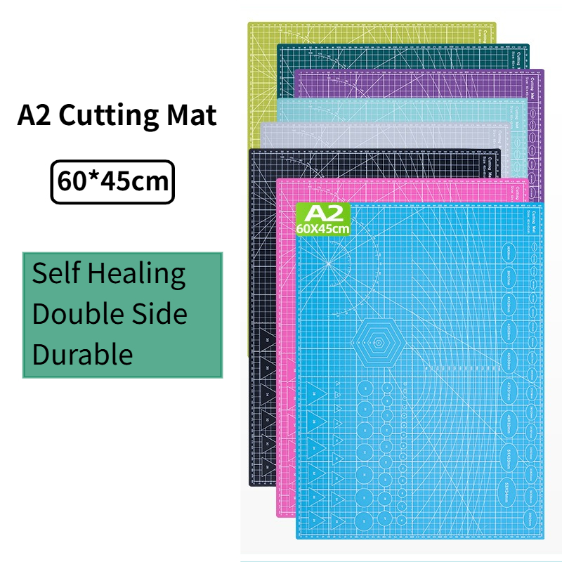 A2 PVC Cutting Mat Board Durab - Cutting Mat Self Heal ulasan dan harga