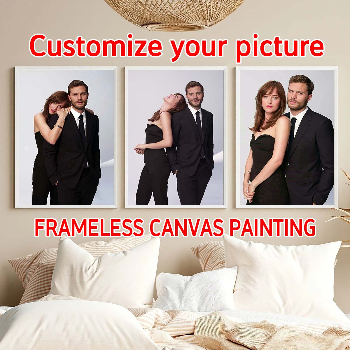 Custom Print Canvas Painting F - Sewing Custom ulasan dan harga