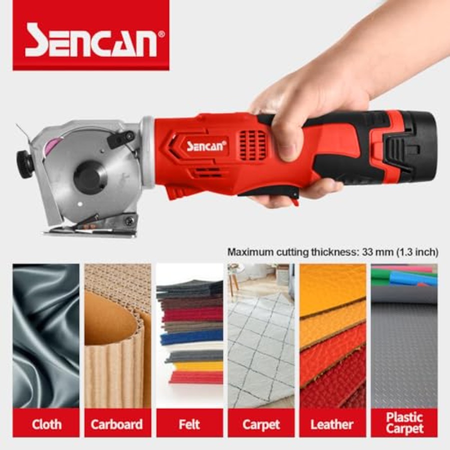 Cordless Rotary Fabric Cutter  - Rotary Cutter Fabric ulasan dan harga