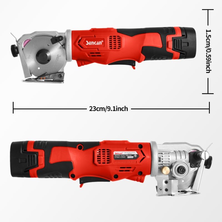 Cordless Rotary Fabric Cutter  - Rotary Cutter Fabric ulasan dan harga