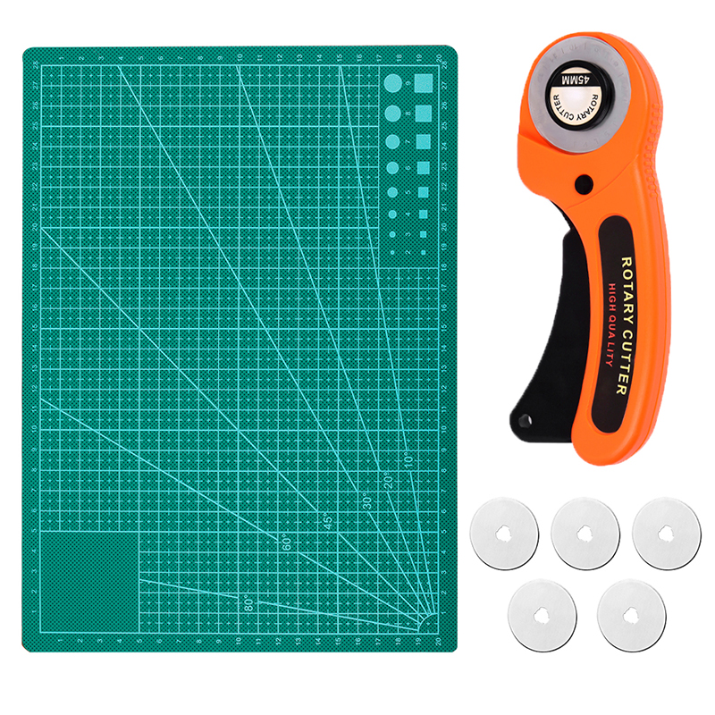 For DIY Leather Craft Orange R - Rotary Cutter Fabric ulasan dan harga