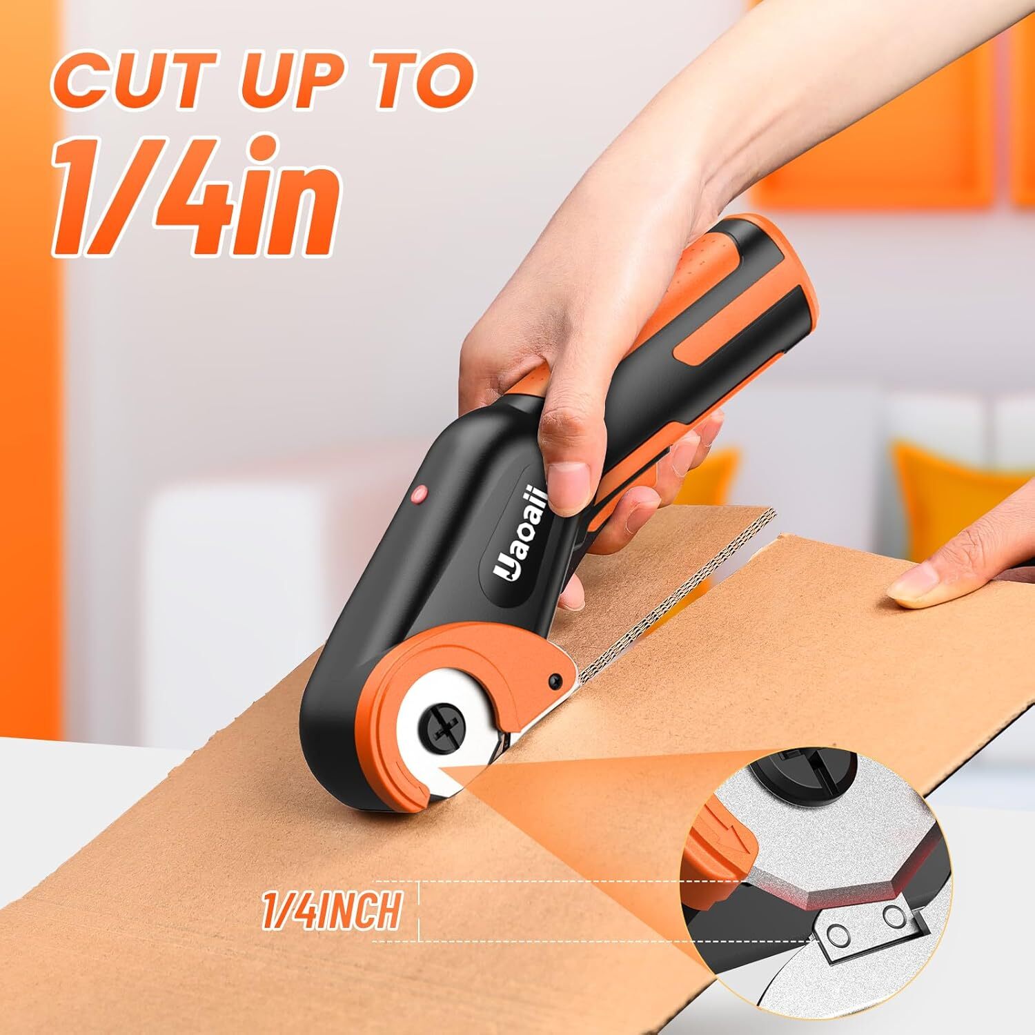 Rechargeable Cordless Scissors - Rotary Cutter Fabric ulasan dan harga