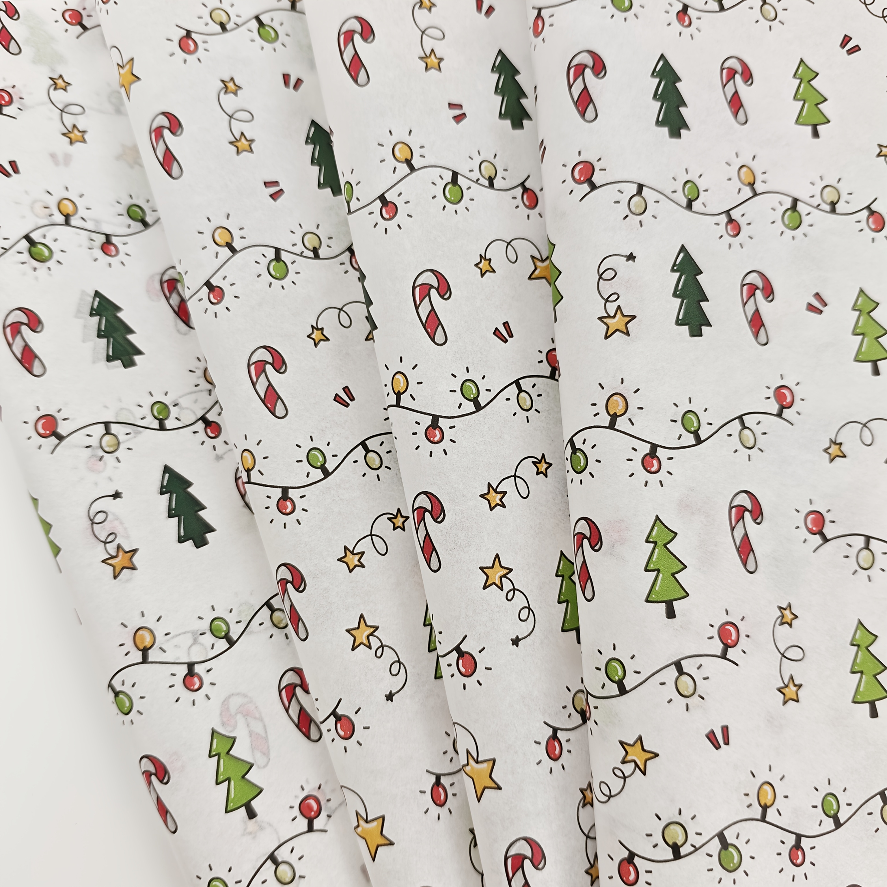 10/20 Sheets of Christmas Lant - Pattern Tissue Paper ulasan dan harga