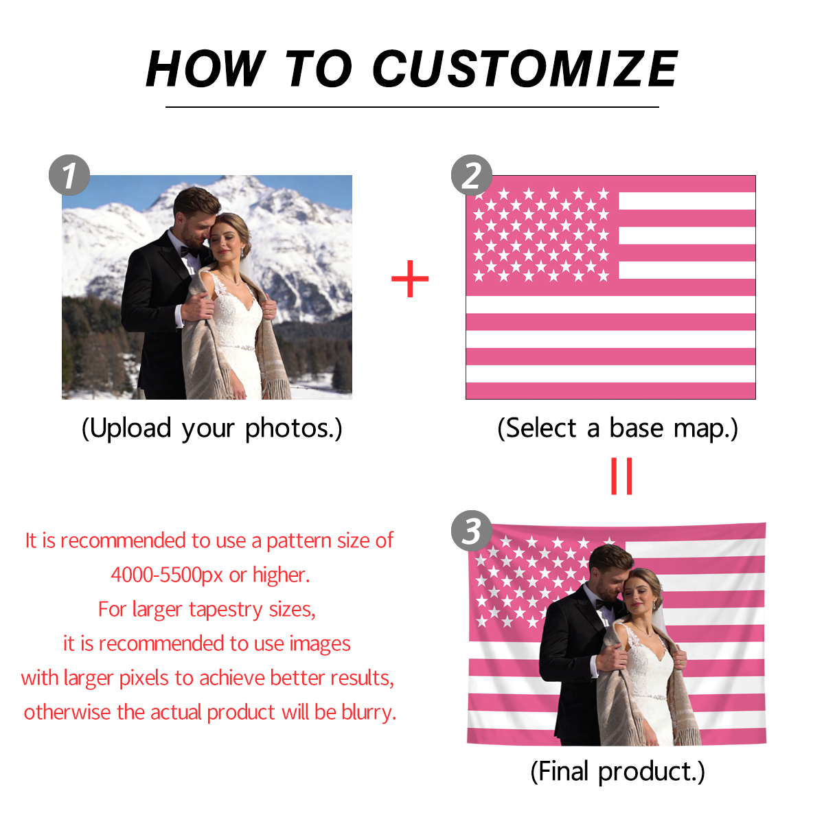 1pc Personalized photo customi - Sewing Custom ulasan dan harga