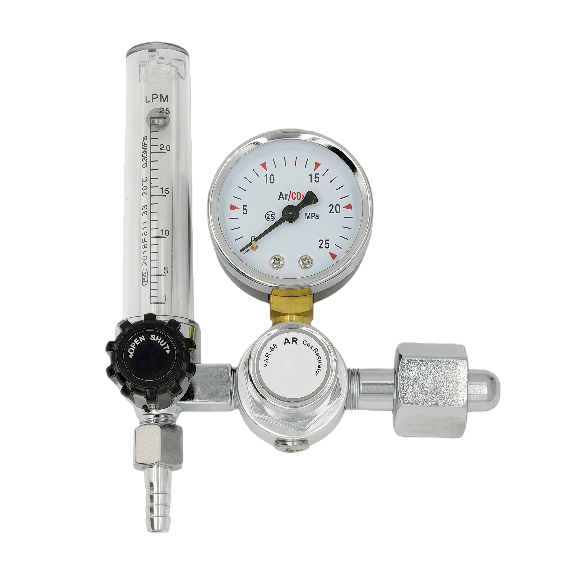 NEW Argon Regulator 0-25Mpa Ar - Seam Gauge Metal ulasan dan harga