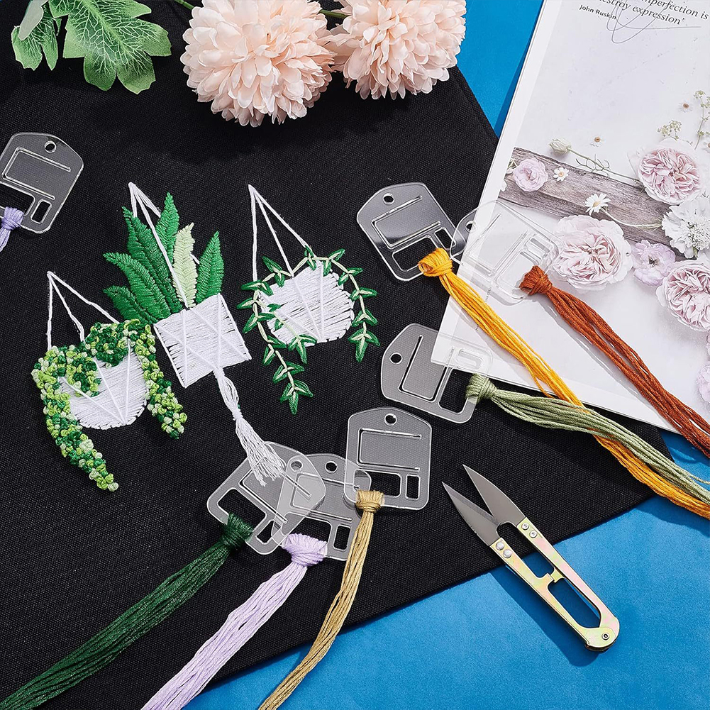 40Pcs Acrylic DIY Craft Embroi - Embroidery Floss Thread ulasan dan harga