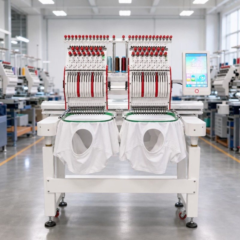 Embroidery Machine Automatic D - Textiles Sewing Machine ulasan dan harga