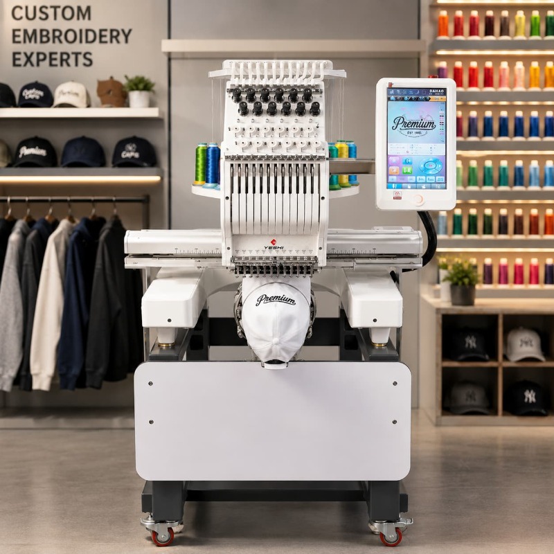 Embroidery Machine Automatic D - Textiles Sewing Machine ulasan dan harga