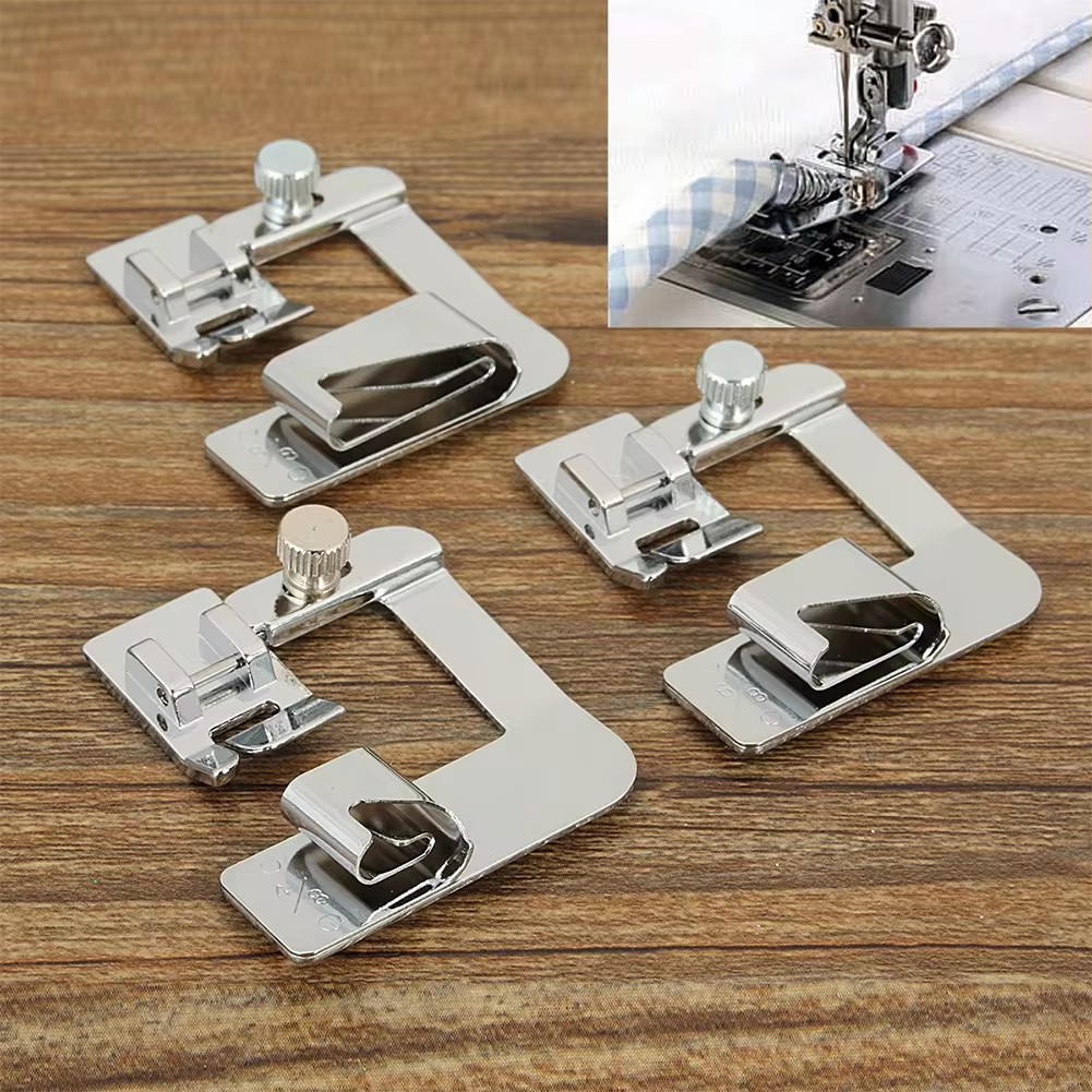 Sewing Hemming Set 1/3Pcs Wide - Seam Gauge Metal ulasan dan harga