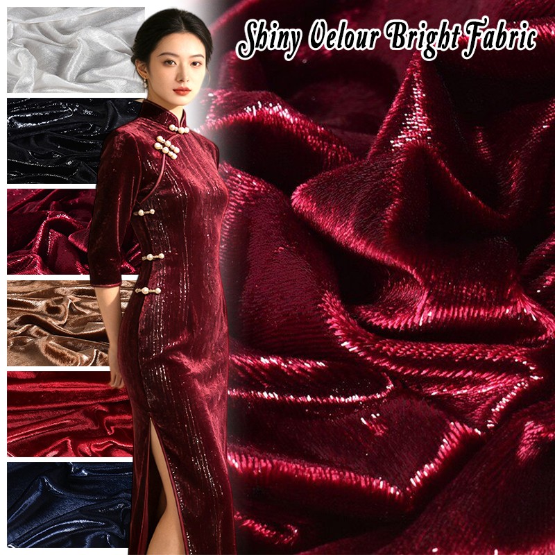 100x140cm Shiny Bright Materia - Sewing Thread In Textile ulasan dan harga