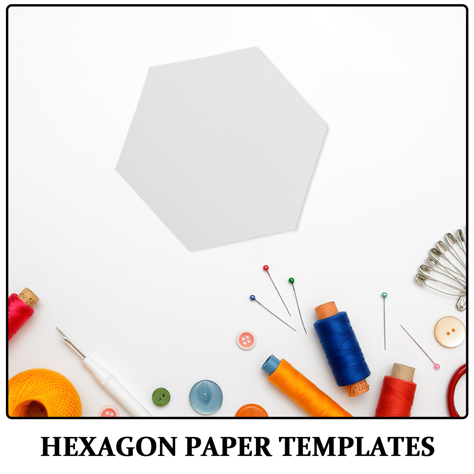 200Pcs Hexagon Paper Piecing T - Sewing Kit ulasan dan harga