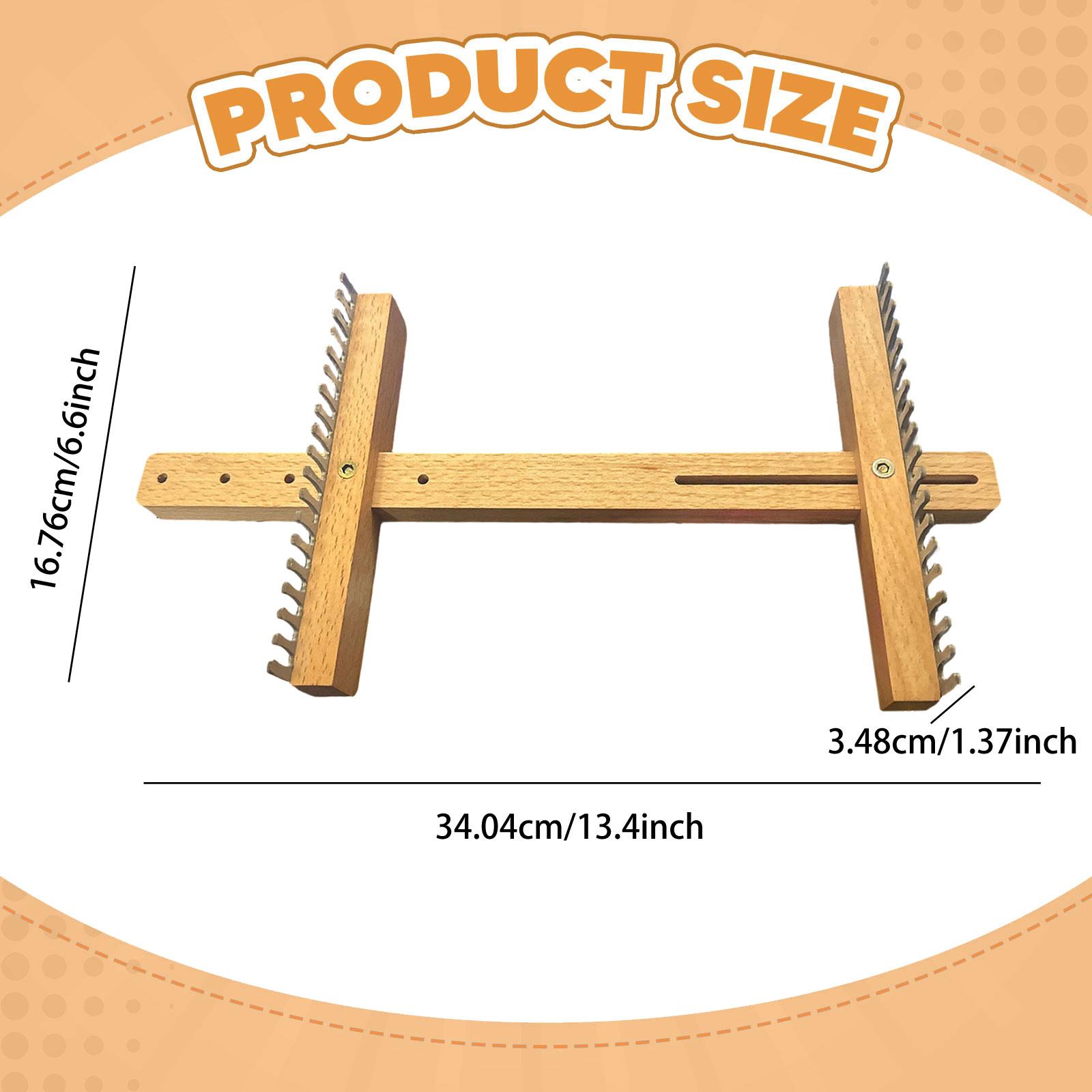 Adjustable Wooden Loom Weaving - Textile For Sewing ulasan dan harga