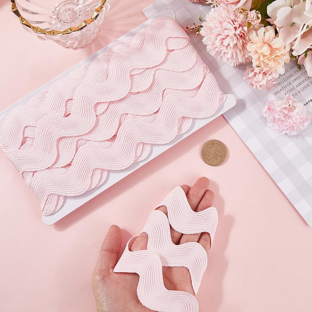 10 Yard 1.58 Inch Pink Rick Ra - Sewing Kit ulasan dan harga