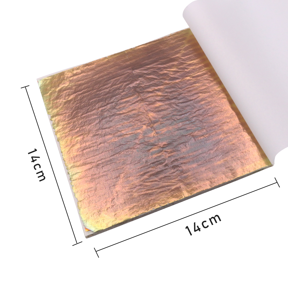 14x14cm Colorful Imitation Gol - Pattern Tissue Paper ulasan dan harga