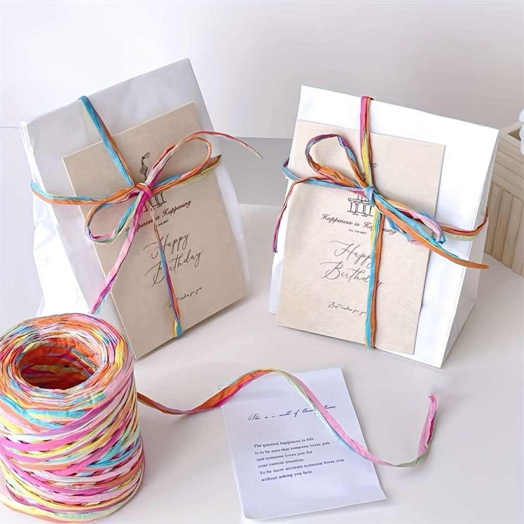 1pc Vibrant Multicolor Paper G - Pattern Tissue Paper ulasan dan harga