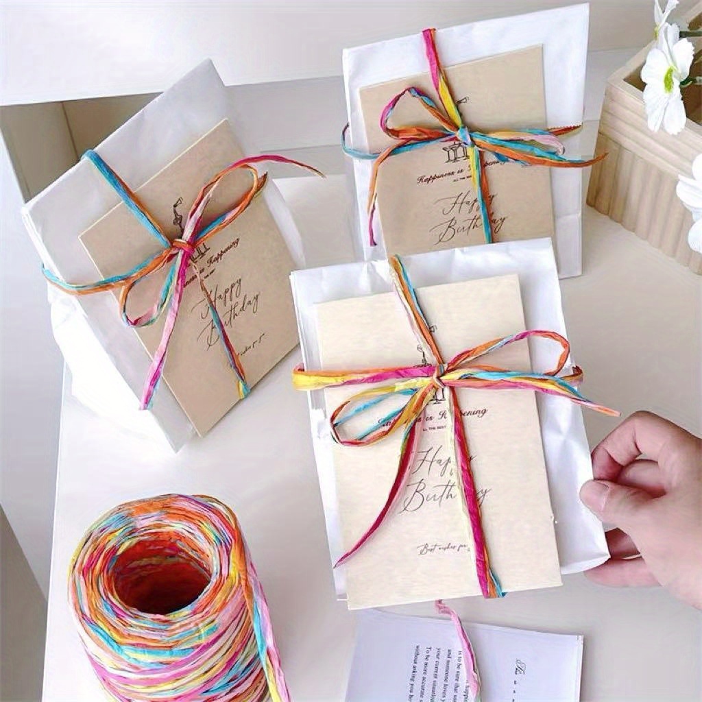 1pc Vibrant Multicolor Paper G - Pattern Tissue Paper ulasan dan harga
