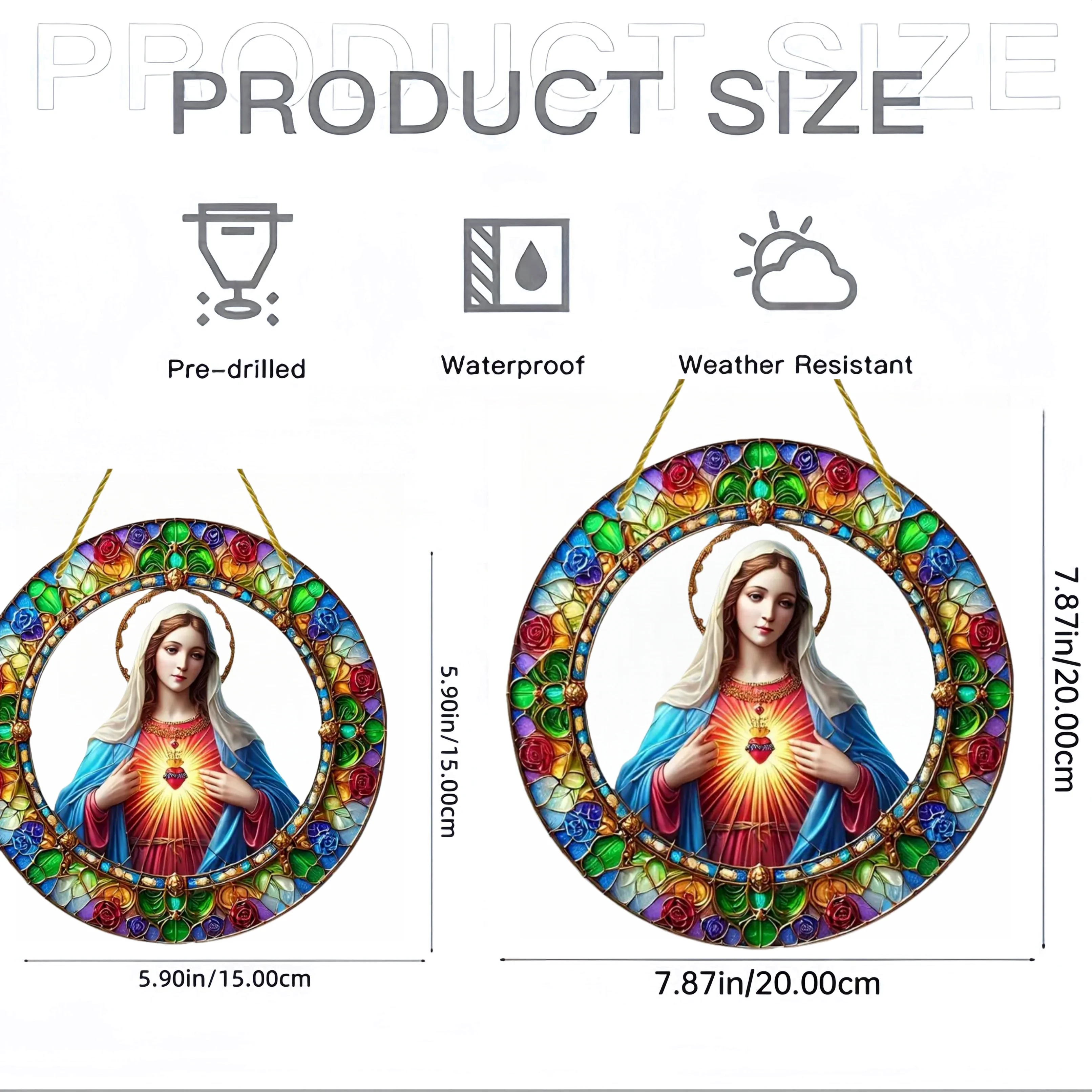 Christian Religion Mary Suncat - Sewing Custom ulasan dan harga