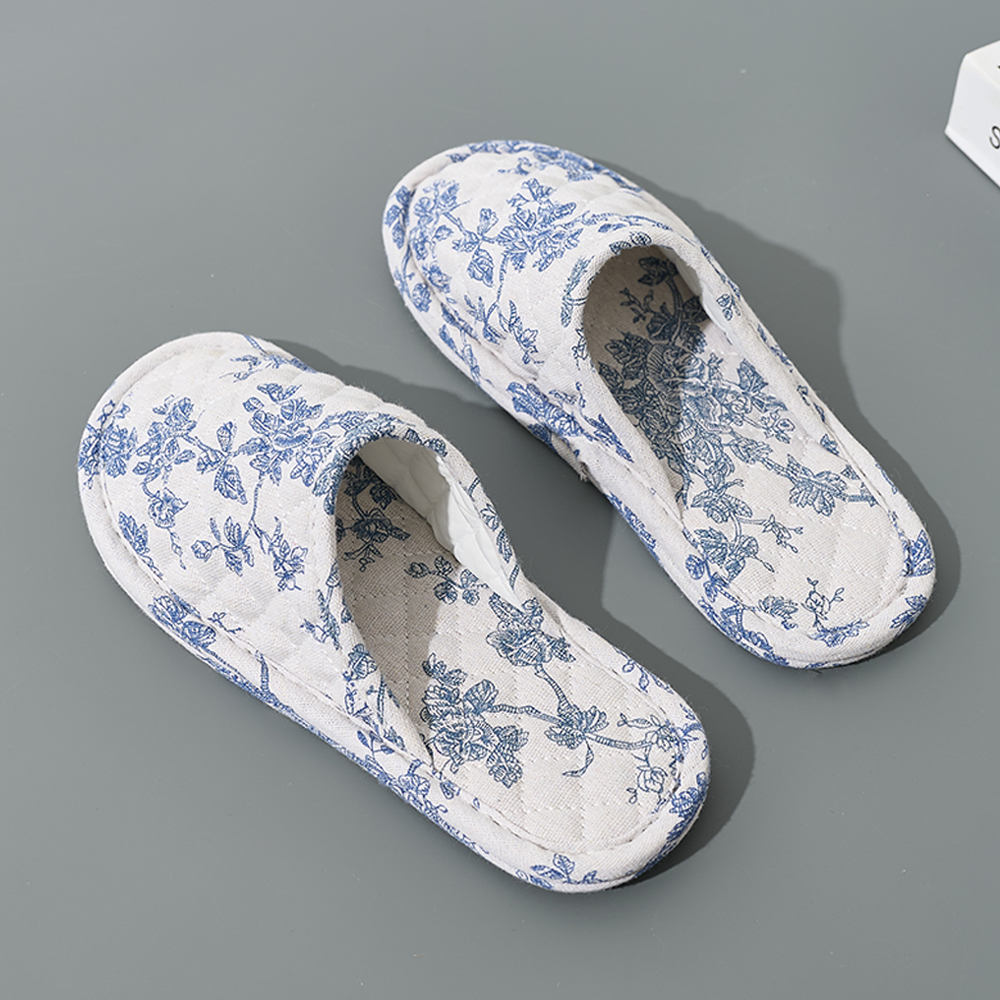 Home Indoor Slippers Soft Bott - Sewing Cloth ulasan dan harga