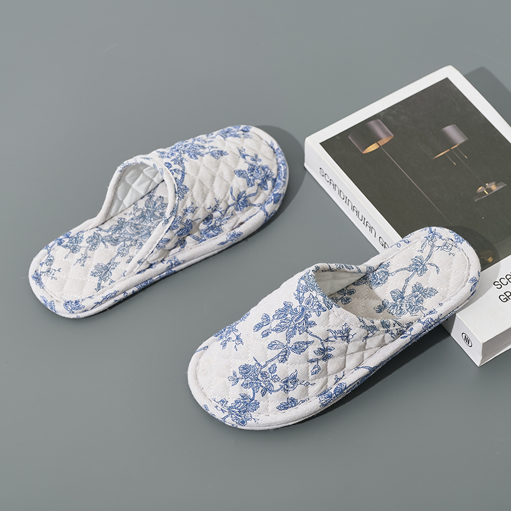 Home Indoor Slippers Soft Bott - Sewing Cloth ulasan dan harga