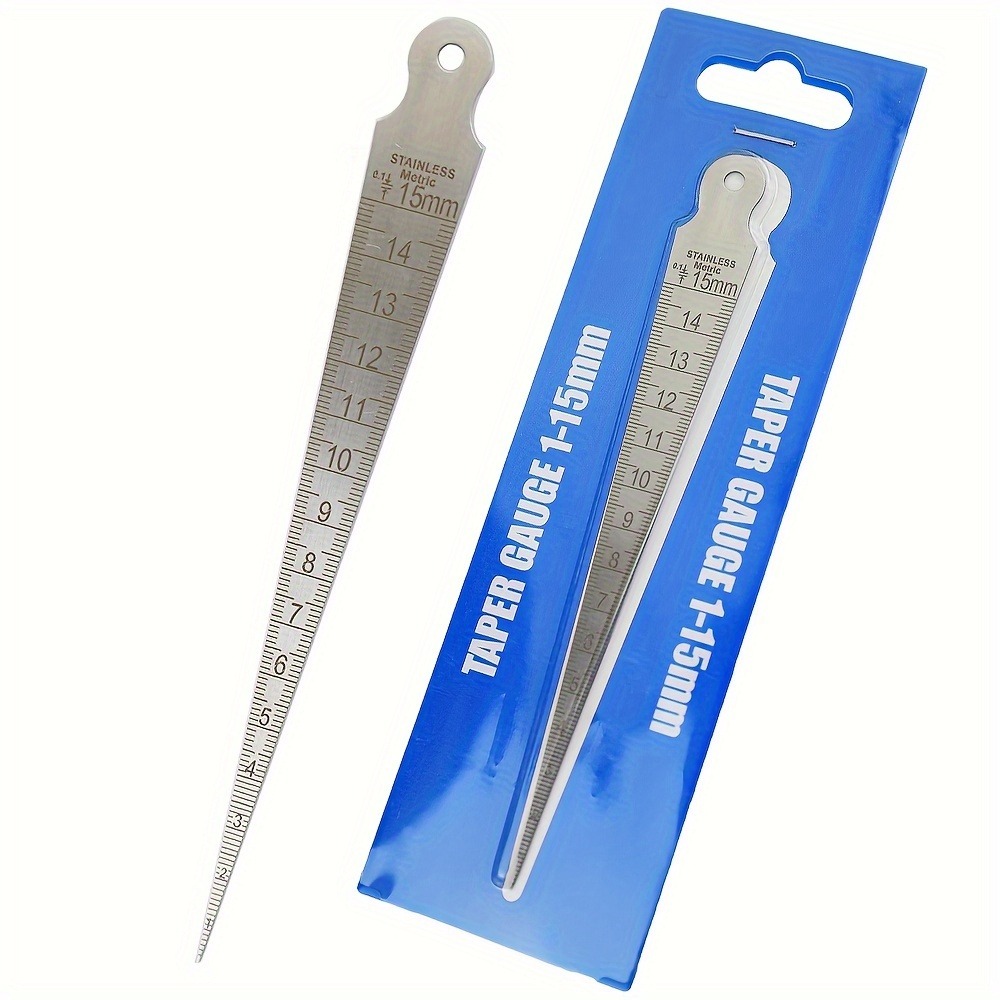 1-15mm Stainless Steel Taper G - Seam Gauge Metal ulasan dan harga