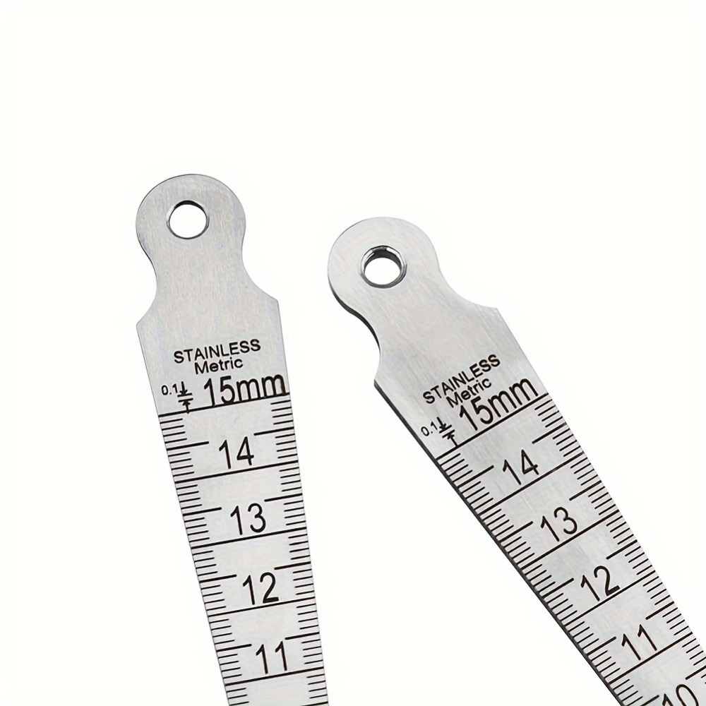 1-15mm Stainless Steel Taper G - Seam Gauge Metal ulasan dan harga