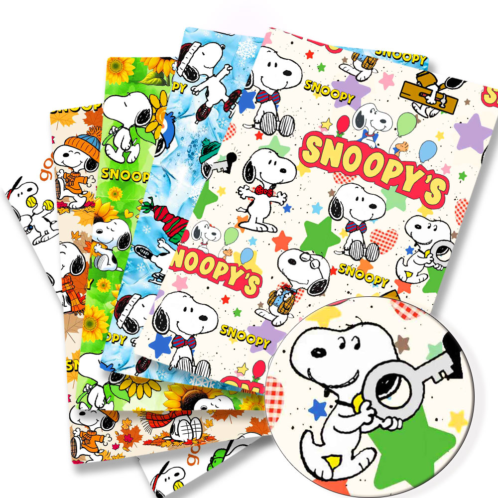 TAKARA TOMY Snoopy fabric140x5 - Textile For Sewing ulasan dan harga
