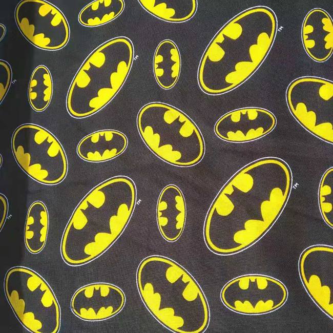 140cm Width Cartoon Batman Log - Textile For Sewing ulasan dan harga
