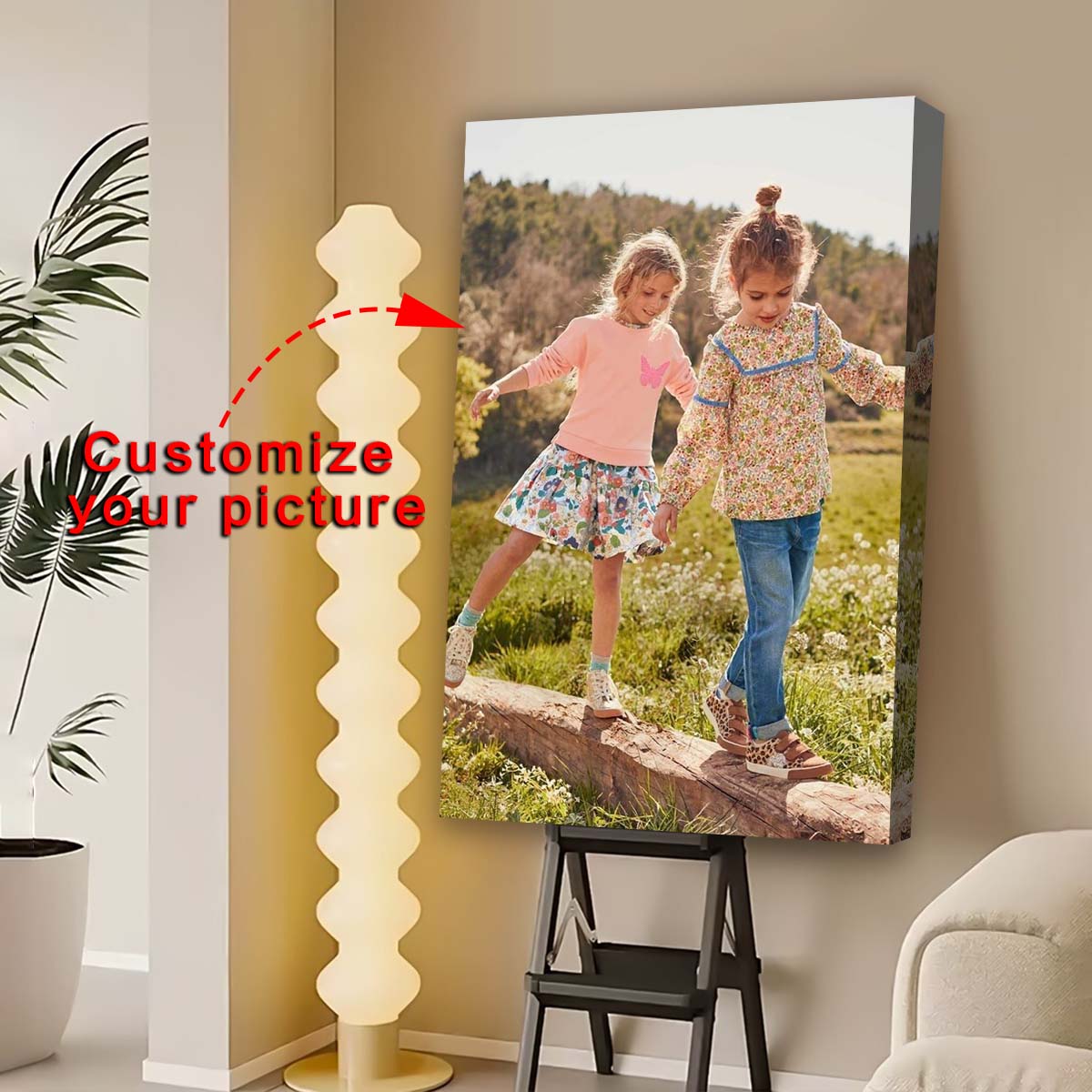 Custom photo canvas printing,  - Sewing Custom ulasan dan harga