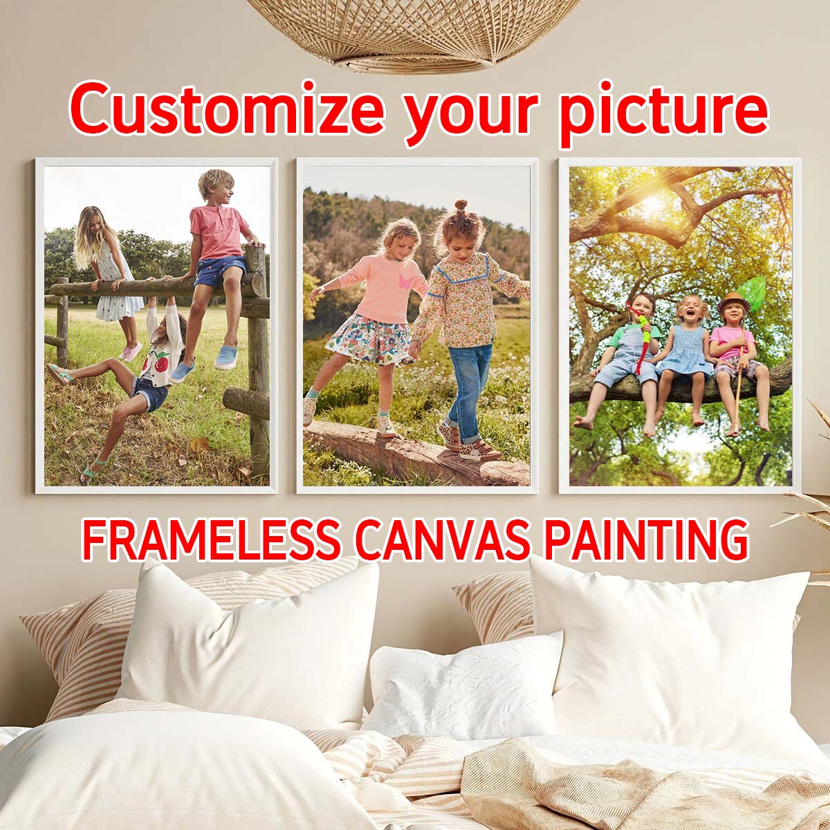 Custom photo canvas printing,  - Sewing Custom ulasan dan harga