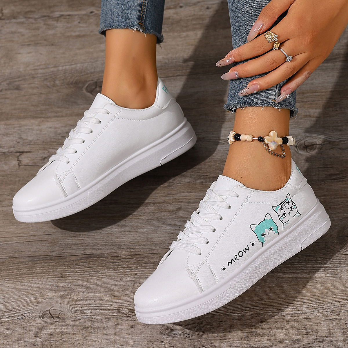 Women Sneakers Fashion Breathb - Sewing Cloth ulasan dan harga