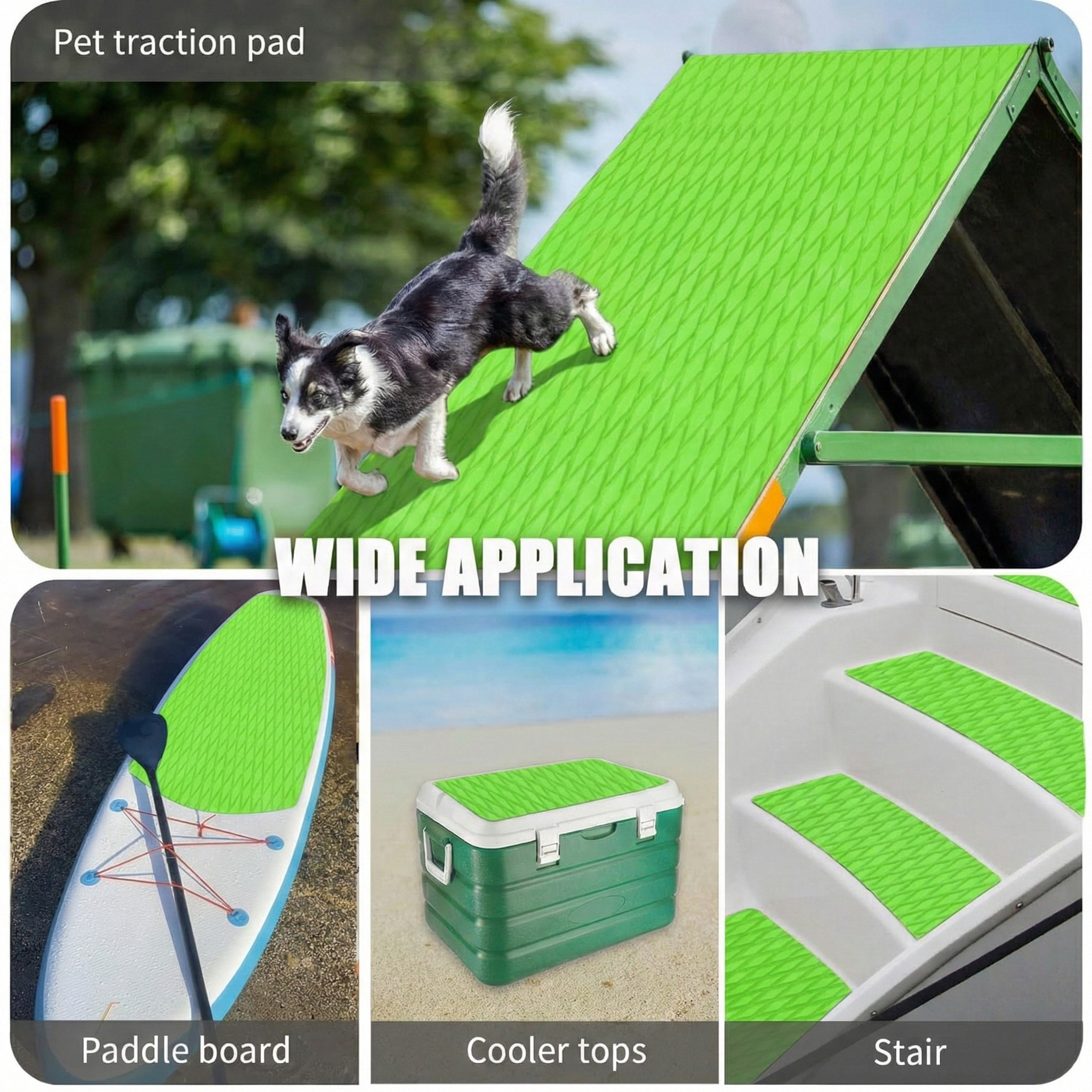 2400x550x5mm EVA Boat Decking  - Cutting Mat Self Heal ulasan dan harga