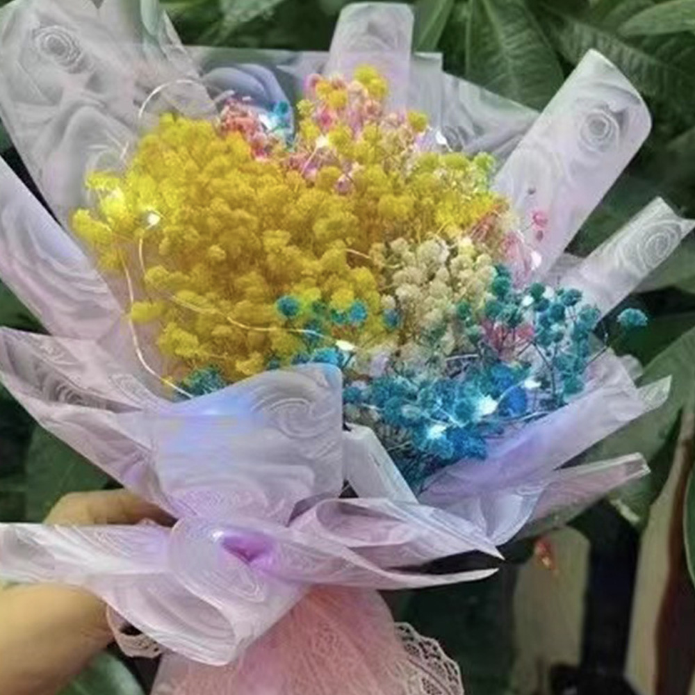 20pcs Flower Wrapping Paper Go - Pattern Tissue Paper ulasan dan harga