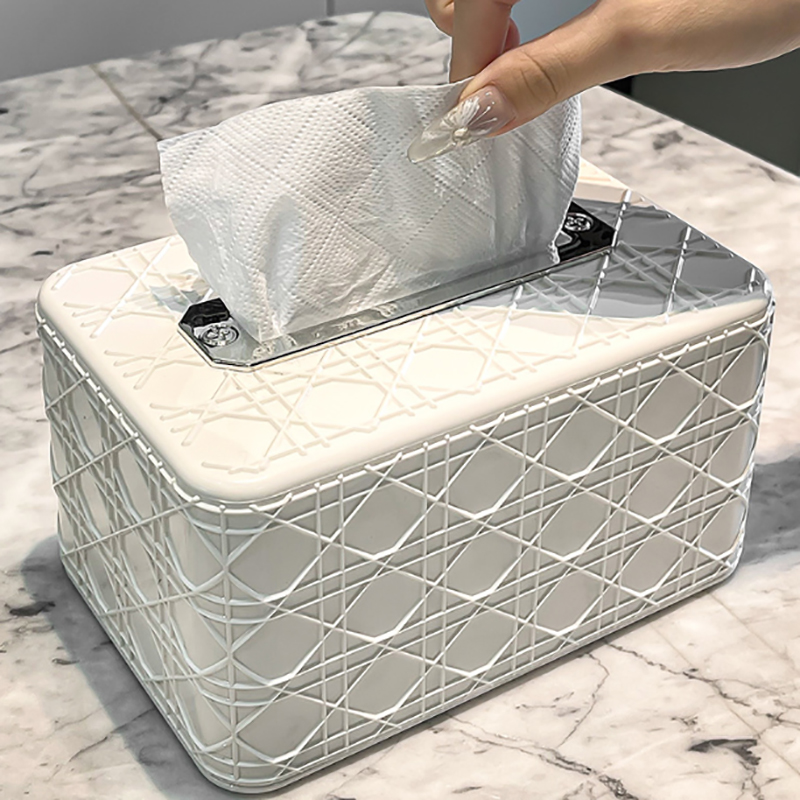 New Rattan Pattern Tissue Box  - Pattern Tissue Paper ulasan dan harga