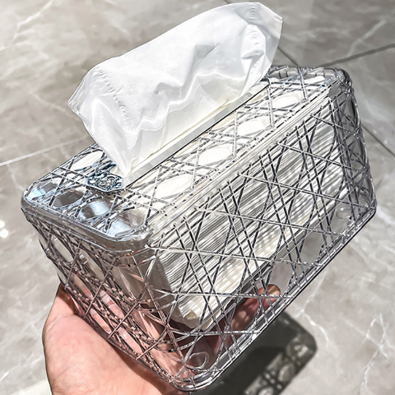 New Rattan Pattern Tissue Box  - Pattern Tissue Paper ulasan dan harga