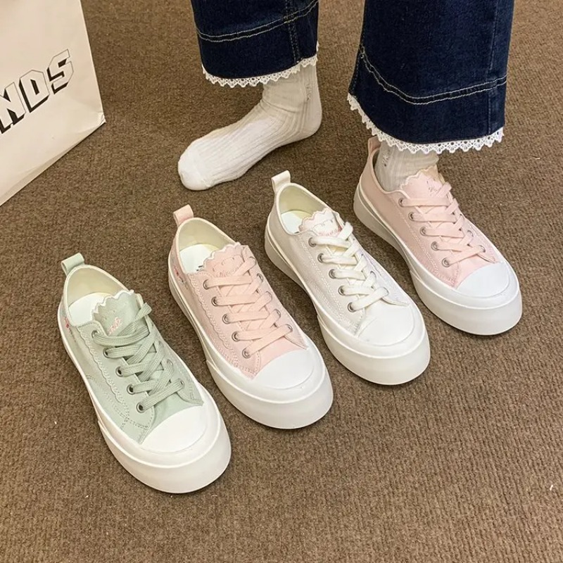2025 Women Vulcanized Shoes Sp - Sewing Cloth ulasan dan harga