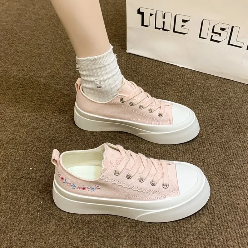 2025 Women Vulcanized Shoes Sp - Sewing Cloth ulasan dan harga