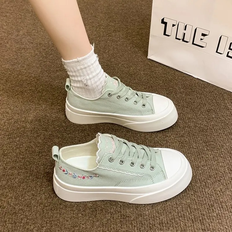 2025 Women Vulcanized Shoes Sp - Sewing Cloth ulasan dan harga