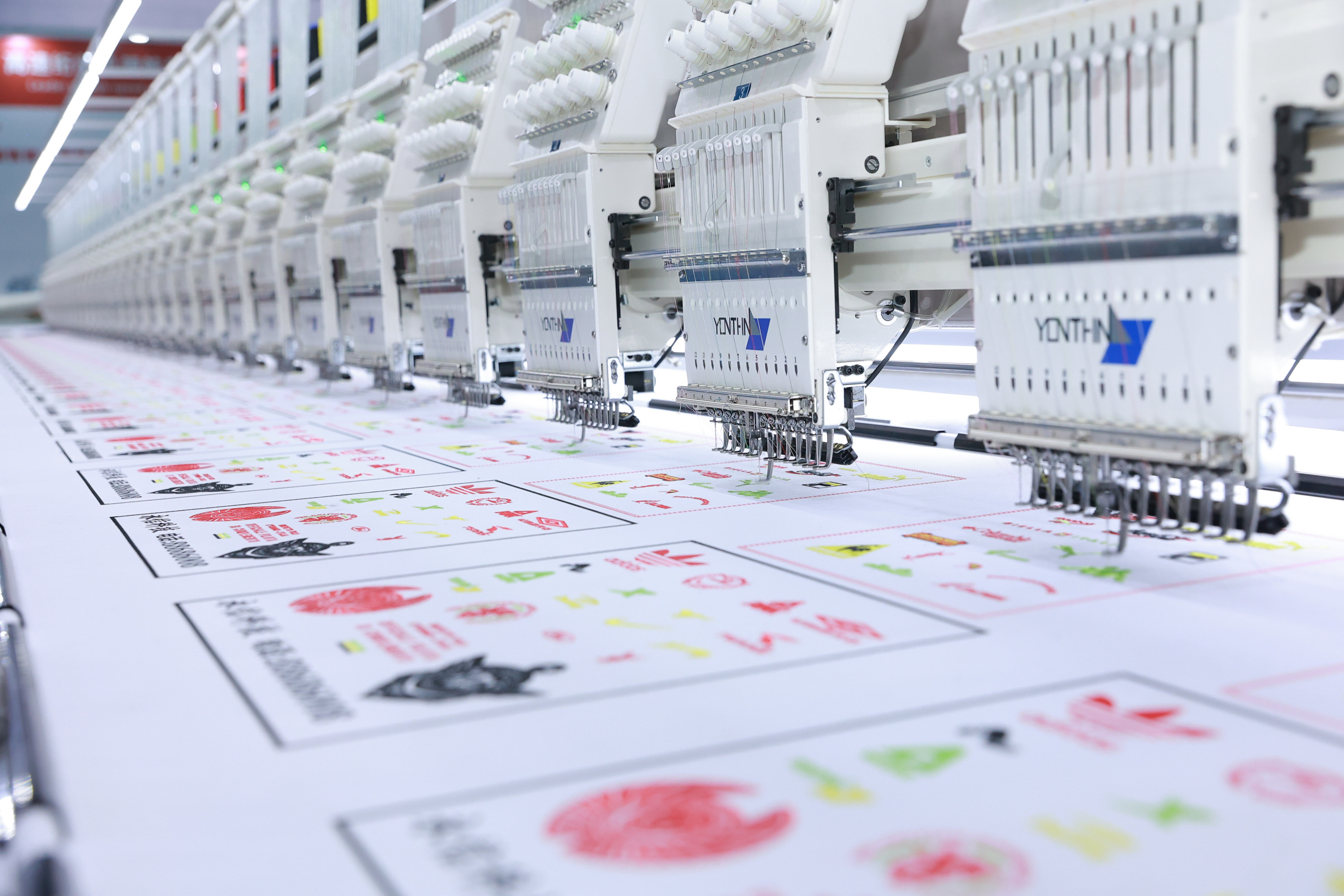 Yonthin Computer Embroidery Ma - Textiles Sewing Machine ulasan dan harga