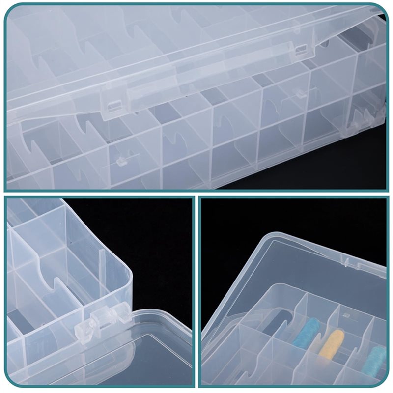 Sewing Organizer 46 Double-Sid - Embroidery Floss Thread ulasan dan harga