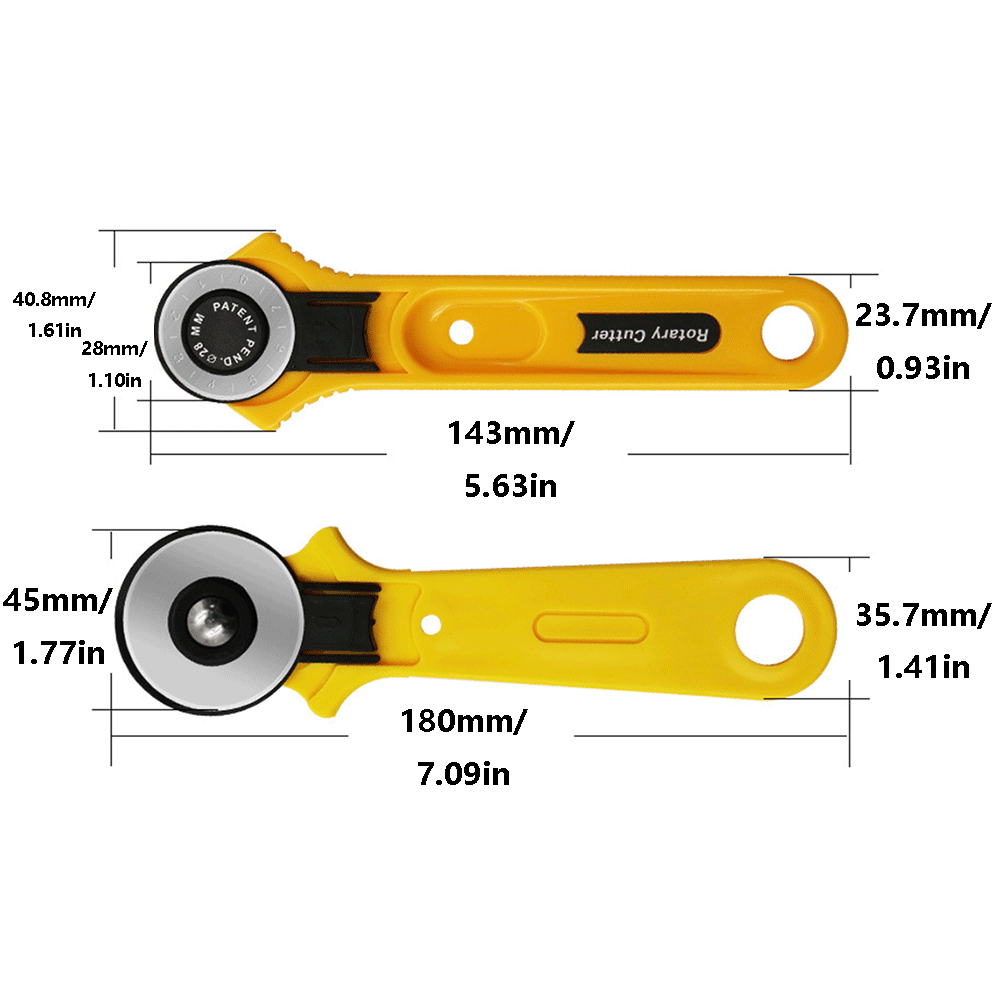Leather Rotary Cutter Patchwor - Rotary Cutter Fabric ulasan dan harga